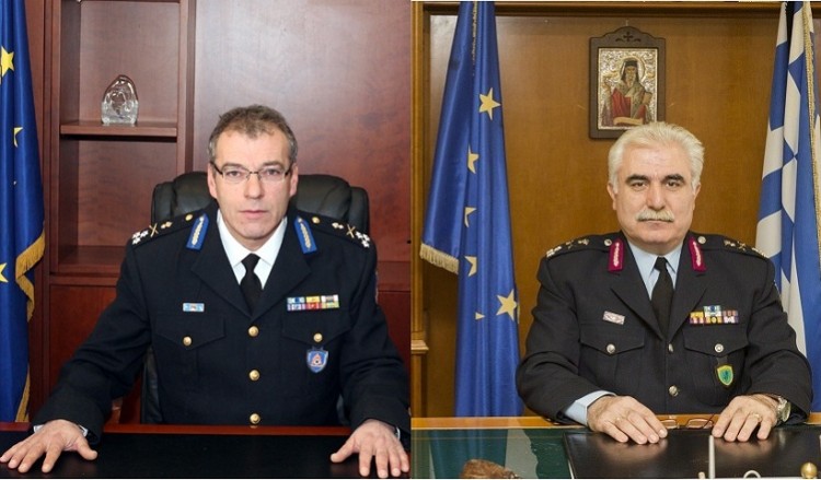 Ποιοι είναι οι νέοι αρχηγοί Πυροσβεστικής και Αστυνομίας