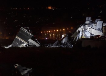 Κατάρρευση γέφυρας στη Γένοβα: Εισαγγελική έρευνα για εξ αμελείας ανθρωποκτονία και καταστροφή