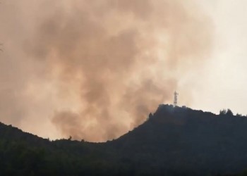 Ηλεία: Σε ύφεση η φωτιά στη Δαφνιώτισσα της Αμαλιάδας