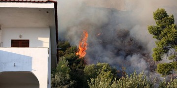 Φωτιά στο Κολιάκι του Δήμου Επιδαύρου