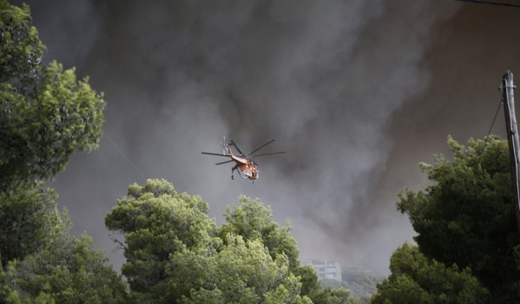 Φωτιά στη Μάλτα Οιχαλίας, στη Μεσσηνία 2