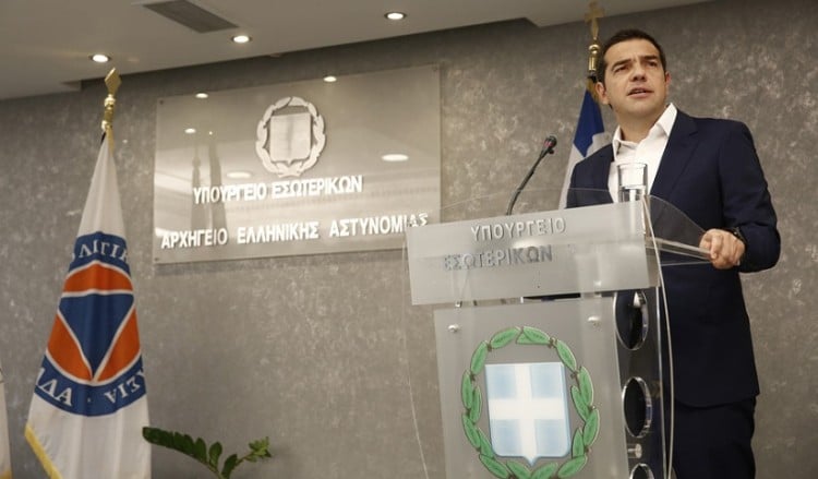 Την Εθνική Υπηρεσία Διαχείρισης Εκτάκτων Αναγκών ανακοίνωσε ο Τσίπρας