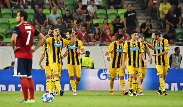 Champions League: Νίκη… ομίλων για την ΑΕΚ επί της Βίντι με 2-1