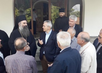 Χαρακόπουλος προς υπ. Πολιτισμού: Να αποκατασταθεί ο μεταβυζαντινός ναός της Συκαμιάς Ολύμπου