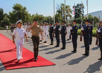 Επίσκεψη αρχηγού των αμερικανικών ενόπλων δυνάμεων στο ΓΕΕΘΑ