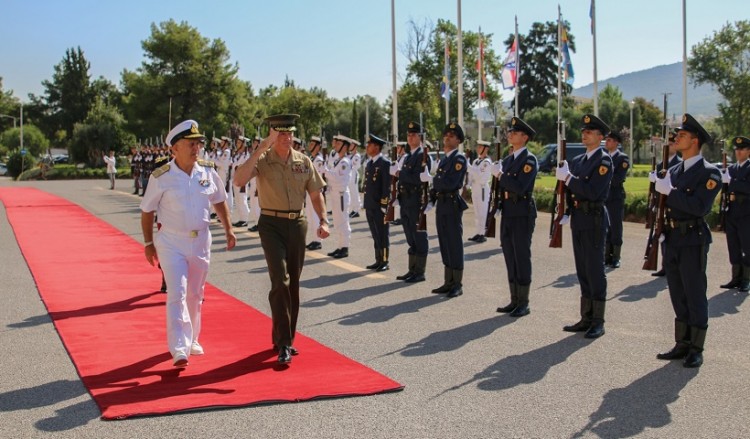 Επίσκεψη αρχηγού των αμερικανικών ενόπλων δυνάμεων στο ΓΕΕΘΑ
