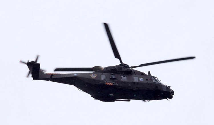 Αναγκαστική προσγείωση στρατιωτικού ελικοπτέρου στην Ημαθία