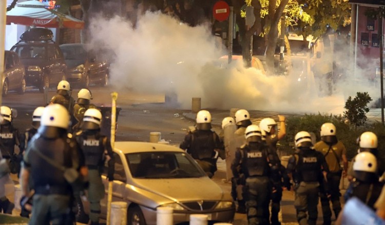 Επεισόδια στις πορείες για τον Παύλο Φύσσα