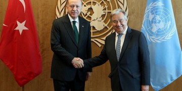 Για την κατάσταση στη Συρία συζήτησαν o ΓΓ του ΟΗΕ με τον Ερντογάν