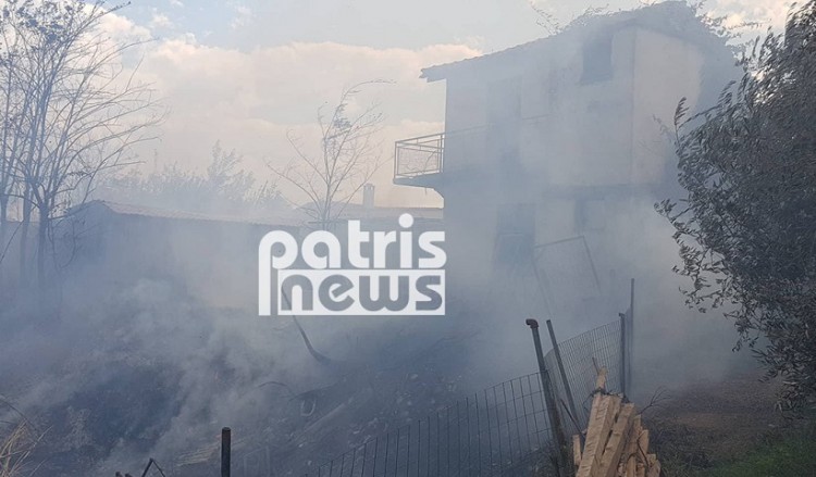 Πύργος: Υπό έλεγχο η μεγάλη φωτιά στη Σπιάτζα