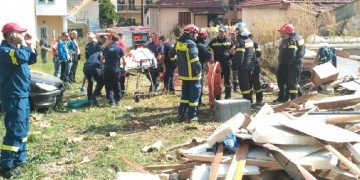 Έκρηξη σε μονοκατοικία στα Ιωάννινα – Απεγκλωβίστηκε 66χρονος