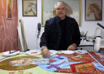 Οι δημιουργοί του ψηφιδωτού της «Αγια-Σοφιάς» ετοιμάζουν έκθεση στη Λέσχη Αξιωματικών Φρουράς Θεσσαλονίκης