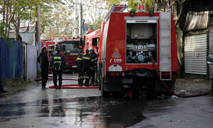 Φωτιά στην περιοχή Φράτσια Κυθήρων 2