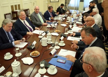 Η ΝΔ αποχώρησε από τη συνεδρίαση του Εθνικού Συμβουλίου Εξωτερικής Πολιτικής