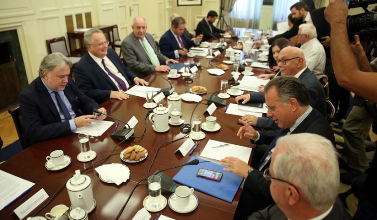 Η ΝΔ αποχώρησε από τη συνεδρίαση του Εθνικού Συμβουλίου Εξωτερικής Πολιτικής