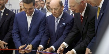 Στα εγκαίνια του περιπτέρου των ΗΠΑ ο Τσίπρας: Η Ελλάδα ανοίγει τις πύλες της στη νέα εποχή