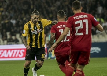 Super League: ΑΕΚ-Ολυμπιακός 1-1