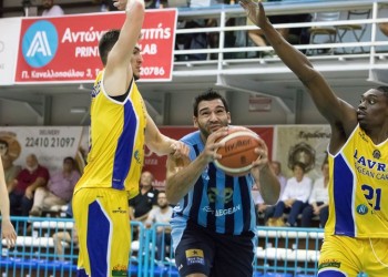 Μπάσκετ: Κολοσσός Ρόδου-Λαύριο 80-72