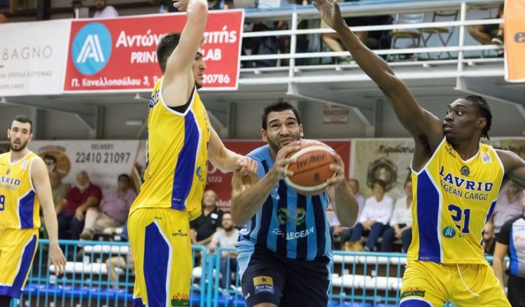Μπάσκετ: Κολοσσός Ρόδου-Λαύριο 80-72