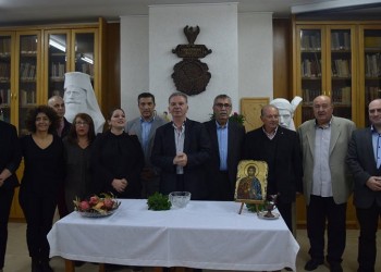 Αγιασμός στην Ένωση Ποντίων Πιερίας για μια δημιουργική χρονιά (φωτο)