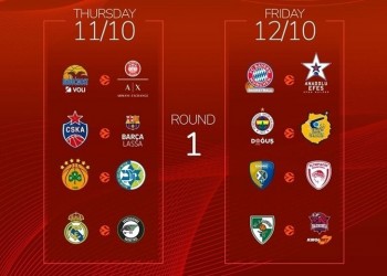 Euroleague: Η μεγάλη γιορτή του ευρωπαϊκού μπάσκετ ξεκινά