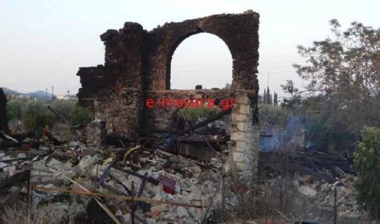 Έκρηξη σε ρακοκάζανο στην Κρήτη – Δεν έμεινε τίποτα όρθιο