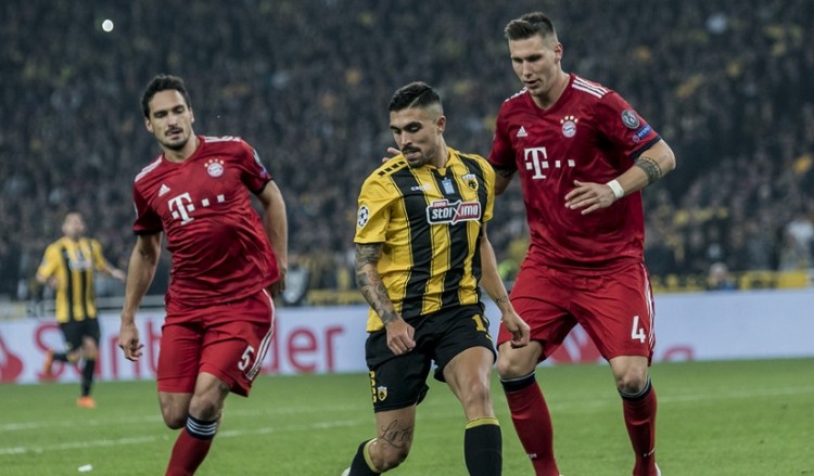 AEK-Μπάγερν Μονάχου 0-2, γκολ και highlights (βίντεο)