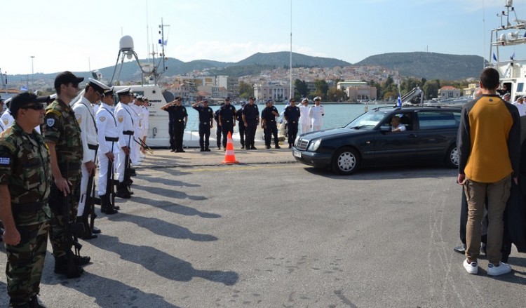 Μυτιλήνη: Τον Κυριάκο Παπαδόπουλο αποχαιρέτησαν εκατοντάδες πολίτες