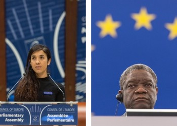 Το Νόμπελ Ειρήνης 2018 στη Νάντια Μουράντ και στον Ντένις Μουκουέγκε