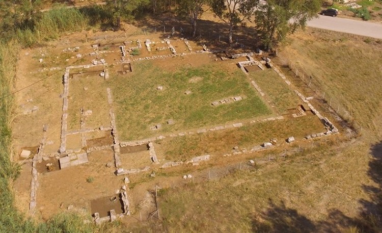 Στο φως, 101 χρόνια μετά τον εντοπισμό της, η Νότια Παλαίστρα στην Ερέτρια