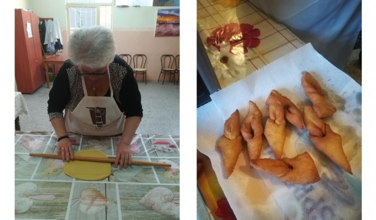 Λαχταριστά ωτία παρασκεύασαν στους «Ακρίτες» Νέας Κρώμνης στο πρώτο μάθημα ποντιακής κουζίνας