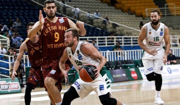 Μπάσκετ: Παναθηναϊκός-Ρέθυμνο 88-64