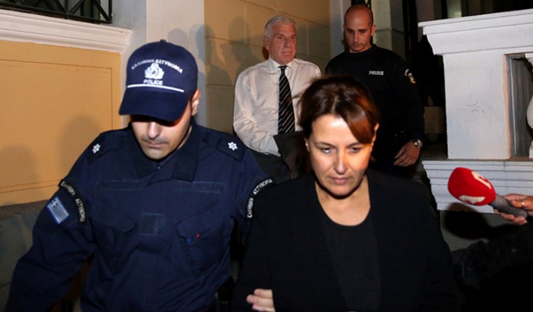 Στις φυλακές Κορυδαλλού, στη VIP πτέρυγα, ο Γιάννος Παπαντωνίου και η σύζυγός του