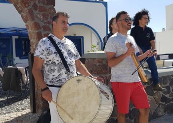 Ποντιακοί χοροί στον 4ο Παγκόσμιο Αγώνα Santorini Experience (βίντεο)