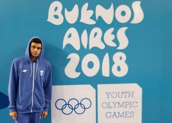 Ασημένιο μετάλλιο ο Σάββας Θώμογλου στους Ολυμπιακούς Αγώνες Νέων