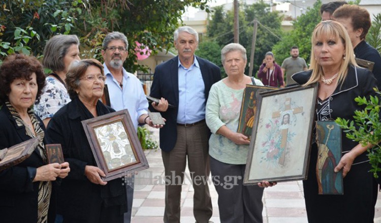 Προσκύνημα ιερών εικόνων από τη Μικρά Ασία στα Χανιά