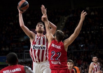 Μπάσκετ: Νίκες για Ολυμπιακό και ΑΕΚ κόντρα σε Μπάγερν και Αντβέρπ