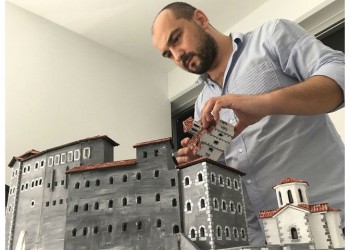 Ο Άγιος Γεώργιος Περιστερεώτα στον Πόντο έγινε μακέτα από τον Βλαδίμηρο Νεφίδη (φωτο)