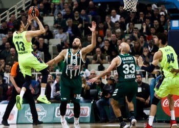 Euroleague: Παναθηναϊκός-Μπαρτσελόνα 76-70