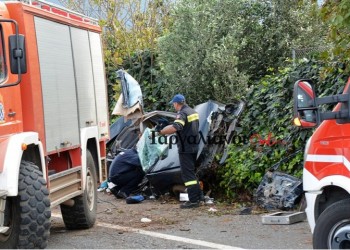 Θανατηφόρο τροχαίο στην ΕΟ Θεσσαλονίκης-Μουδανιών 3