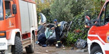 Θανατηφόρο τροχαίο στην ΕΟ Θεσσαλονίκης-Μουδανιών 3