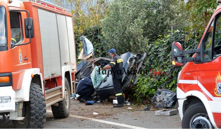 Θανατηφόρο τροχαίο στην ΕΟ Θεσσαλονίκης-Μουδανιών 3