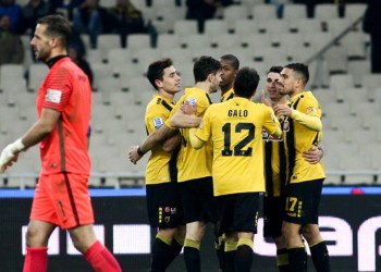 Super League: ΑΕΚ-Λαμία 2-0