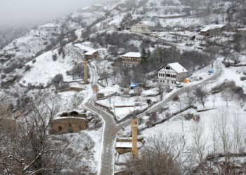 H Αργυρούπολη του Πόντου ντύθηκε στα λευκά