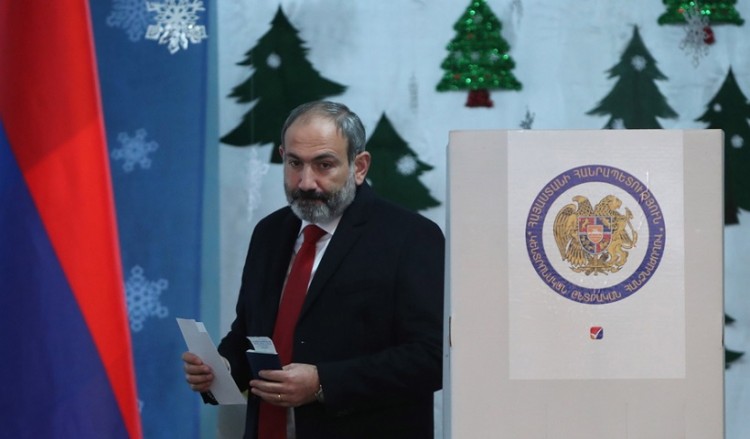 Αρμενία: Θρίαμβος του συνασπισμού του Νικόλ Πασινιάν στις πρόωρες βουλευτικές εκλογές