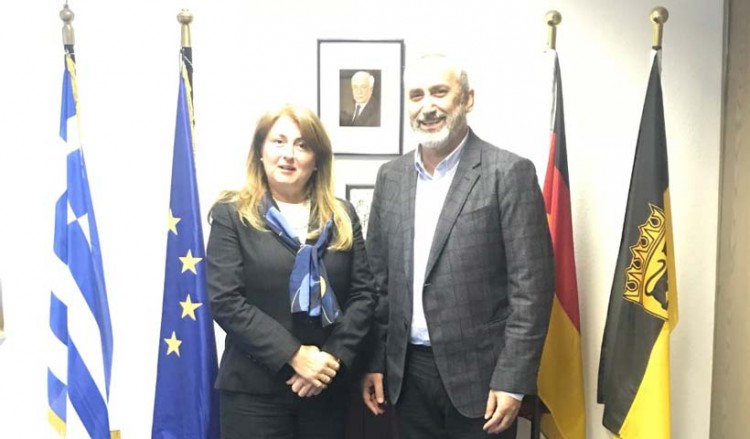 Εγκάρδιο καλωσόρισμα της ΟΣΕΠΕ στην πρόξενο της Ελλάδας στη Στουτγάρδη, Ελένη Λιανίδου