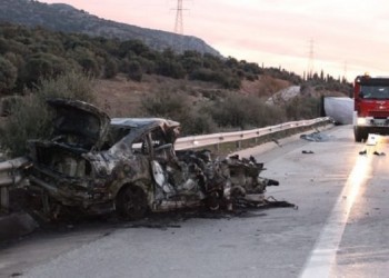 Θανατηφόρο τροχαίο στην ΕΟ Θεσσαλονίκης-Μουδανιών 2