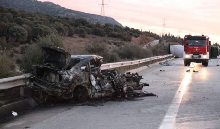 Θανατηφόρο τροχαίο στην ΕΟ Θεσσαλονίκης-Μουδανιών 2