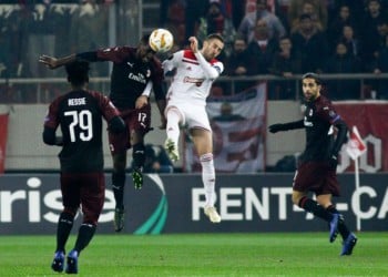 Europa League: Ολυμπιακός-Μίλαν 3-1