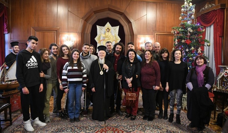 Χριστουγεννιάτικα κάλαντα από τη Θράκη για τον Οικουμενικό Πατριάρχη (βίντεο)